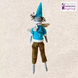 Wesoły Skrzat (4) - Lalka tekstylna 46 cm